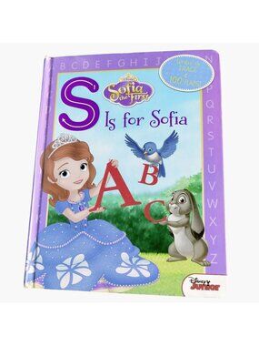 Disney Junior S Is For Sofia Book Letter Trace 100 flaps